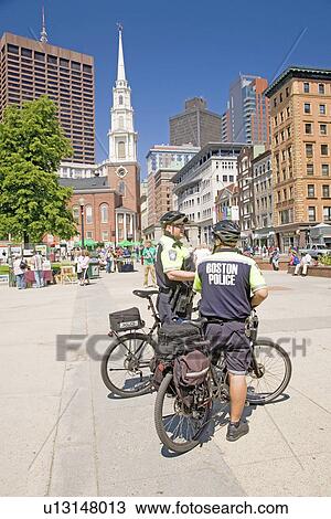 Policemen on bicycles, Boston, MA summertime View Large Photo Image Stock Image - Policemen on bicycles, Boston, MA summertime. Fotosearch