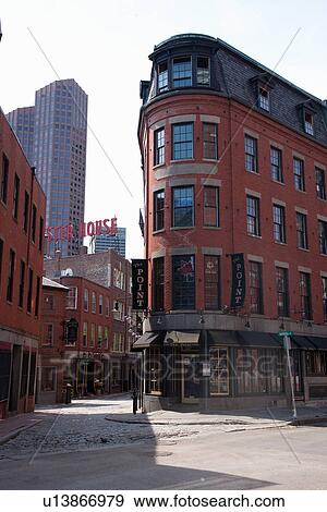 Red brick buildings in North End, Italian section of Boston, MA View Large Photo Image Stock Photo - Red brick buildings in North End, Italian section of Boston, MA. Fotosearch