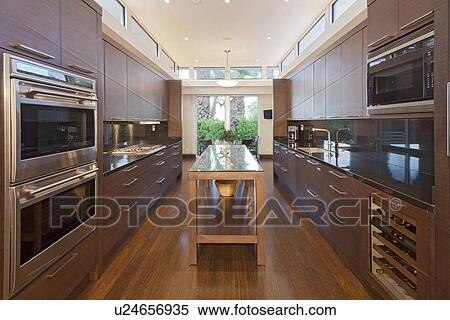 Home luxury kitchen View Large Photo Image Stock Photography - Home luxury kitchen. Fotosearch