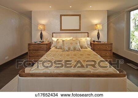 Picture - Interior of Bedroom. Fotosearch