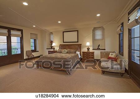 Interior of Bedroom View Large Photo Image Picture - Interior of Bedroom. Fotosearch