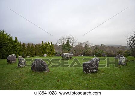 Kenmare Stone Circle, County Kerry, Ireland View Large Photo Image Stock Photo - Kenmare Stone Circle, County Kerry, Ireland. Fotosearch