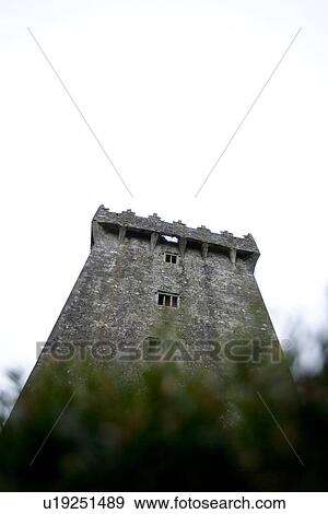 Looking up at Blarney Castle View Large Photo Image Stock Photo - Looking up at Blarney Castle. Fotosearch