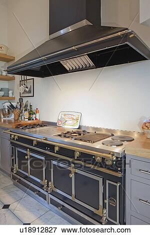 Stock Photo - Ovens in modern kitchen. Fotosearch