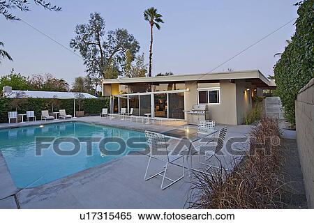 Stock Photography - Residential Swimming pool . Fotosearch