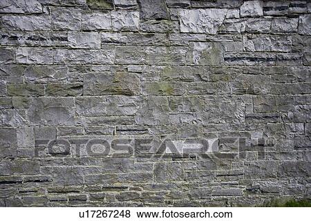 Stock Photo - Stone wall detail. Fotosearch