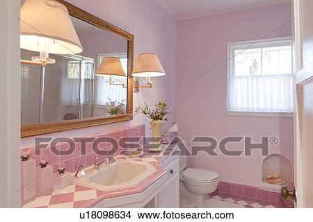 Vintage Bathroom View Large Photo Image Picture - Vintage Bathroom. Fotosearch