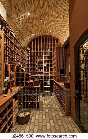 Wine cellar View Large Photo Image Stock Image - Wine cellar. Fotosearch