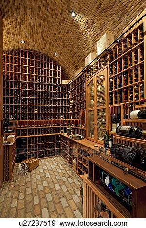 Stock Photo - Wine cellar. Fotosearch