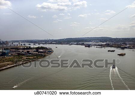 Aerial View of River Thames View Large Photo Image Stock Image - Aerial View of River Thames. Fotosearch
