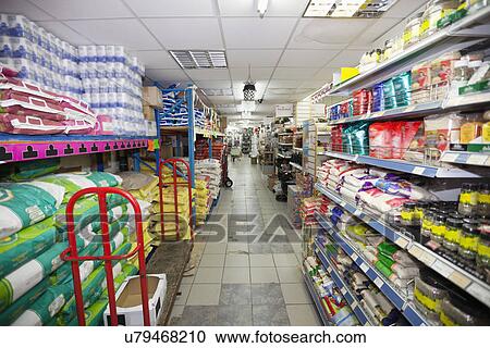 Shopping aisle in supermarket View Large Photo Image Stock Image - Shopping aisle in supermarket . Fotosearch