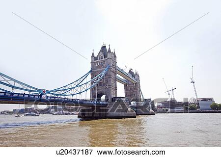 Tower Bridge in London View Large Photo Image Stock Photo - Tower Bridge in London. Fotosearch