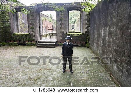 Statue of Jose Rizal at Fort Santiago, Intramuros, Manila, Philippines View Large Photo Image Stock Photo - Statue of Jose Rizal at Fort Santiago, Intramuros, Manila, Philippines. Fotosearch