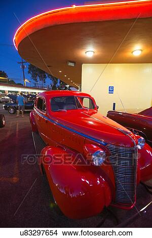 Classic cars and hot rods at 1950's Diner, Bob's Big Boy, Riverside Drive, Burbank, California View Large Photo Image Picture - Classic cars and hot rods at 1950's Diner, Bob's Big Boy, Riverside Drive, Burbank, California. Fotosearch