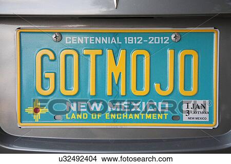 GOT MO JO, New Mexico License plate View Large Photo Image Picture - GOT MO JO, New Mexico License plate . Fotosearch