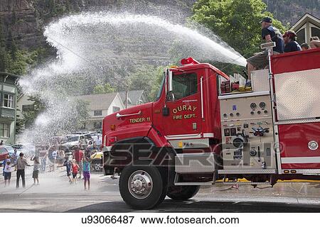 July 4 Independence Day parade, Ouray Colorado View Large Photo Image Stock Photo - July 4 Independence Day parade, Ouray Colorado. Fotosearch