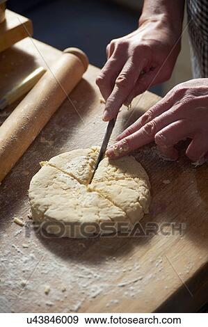 Man Making Cheese Scones View Large Photo Image Stock Photo - Man Making Cheese Scones. Fotosearch