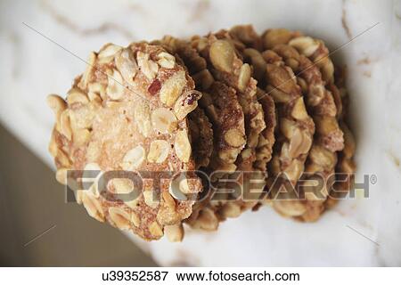 Plate Of Homemade Peanut Cookies View Large Photo Image Stock Photo - Plate Of Homemade Peanut Cookies. Fotosearch