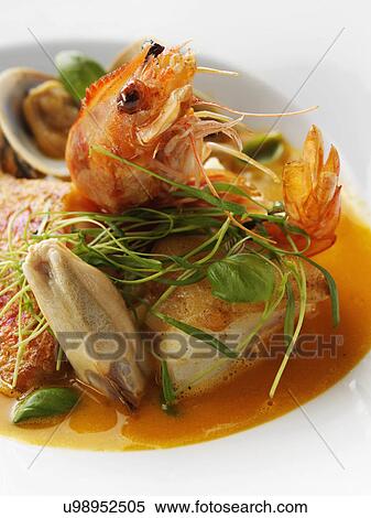 A bowl of bouillabaisse View Large Photo Image Stock Photography - A bowl of bouillabaisse. Fotosearch