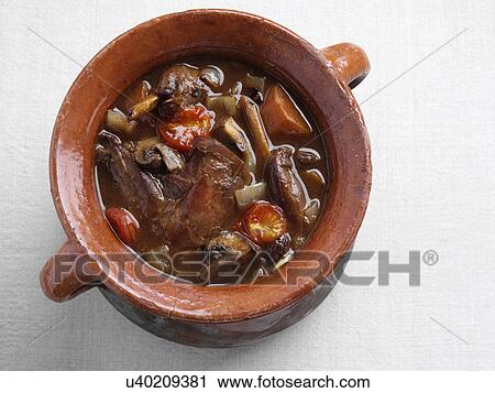 A rustic pot of rabbit stew View Large Photo Image Stock Image - A rustic pot of rabbit stew. Fotosearch