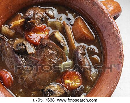 A rustic pot of rabbit stew View Large Photo Image Stock Photo - A rustic pot of rabbit stew. Fotosearch