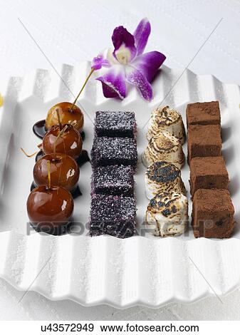 A selection of petit fours View Large Photo Image Stock Photo - A selection of petit fours. Fotosearch