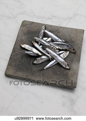 A slab of fresh whitebait View Large Photo Image Stock Image - A slab of fresh whitebait. Fotosearch