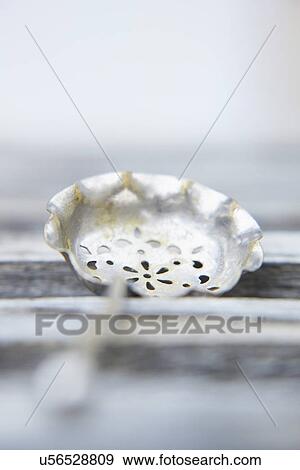 Stock Photo - Abstract View Of Metal Jam Spoon. Fotosearch