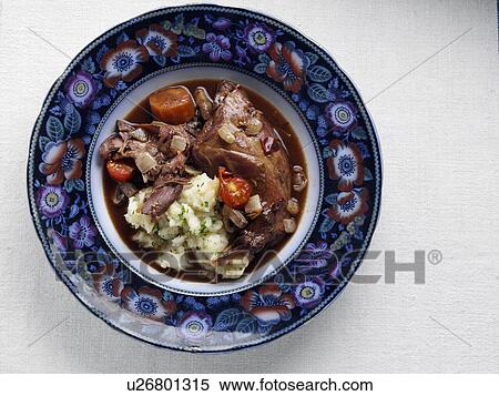 An antique plate of rabbit stew View Large Photo Image Stock Photography - An antique plate of rabbit stew. Fotosearch