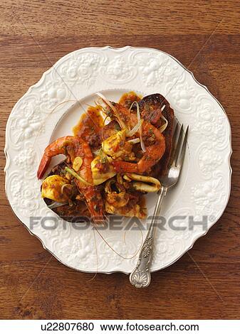 An individual portion of tiger prawns seafood View Large Photo Image Stock Image - An individual portion of tiger prawns seafood. Fotosearch