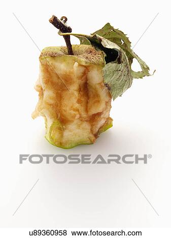 Stock Photo - apple core. Fotosearch