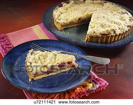 Apple cranberry crumble pie View Large Photo Image Stock Image - Apple cranberry crumble pie. Fotosearch