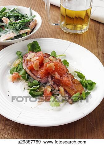 Stock Photo - Bacon chops. Fotosearch