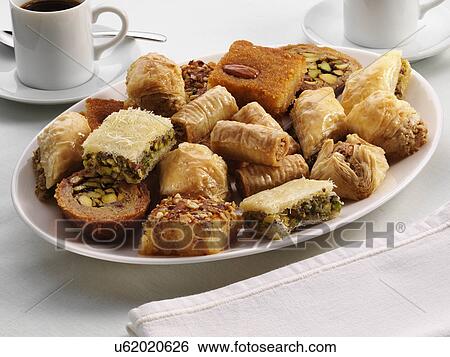 Baklava View Large Photo Image Stock Photograph - Baklava. Fotosearch