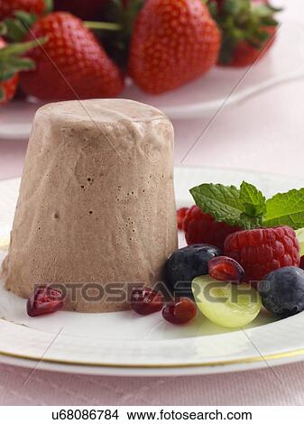 Banana chocolate mousse View Large Photo Image Picture - Banana chocolate mousse. Fotosearch