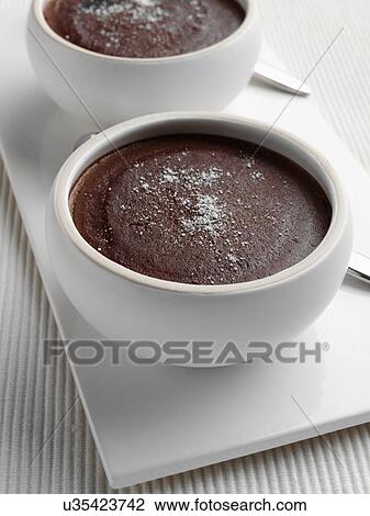Banana fudge pudding View Large Photo Image Stock Image - Banana fudge pudding. Fotosearch