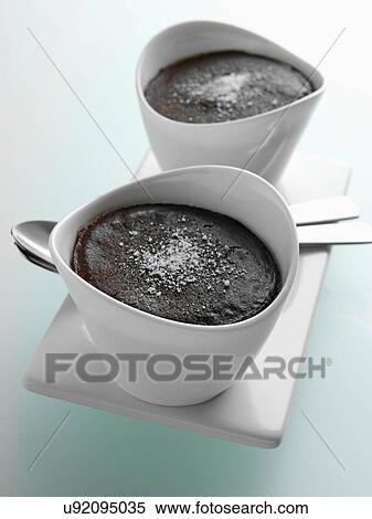 Stock Photography - Banana fudge pudding. Fotosearch