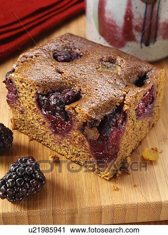 Blackberry gingerbread View Large Photo Image Stock Image - Blackberry gingerbread. Fotosearch