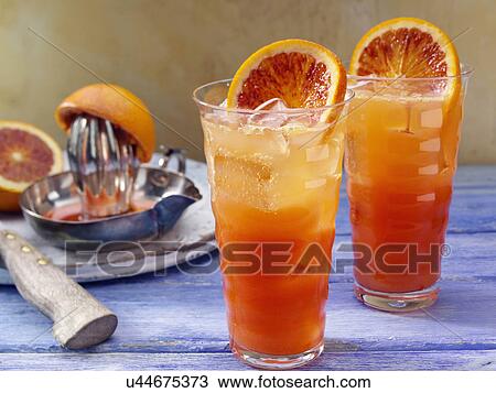 Blood orange ginger ale View Large Photo Image Stock Image - Blood orange ginger ale. Fotosearch
