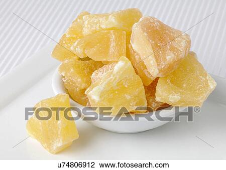 Bowl Of Dried Pineapple Pieces On White View Large Photo Image Stock Image - Bowl Of Dried Pineapple Pieces On White. Fotosearch