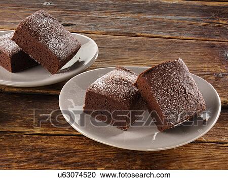 Stock Image - Brownies. Fotosearch