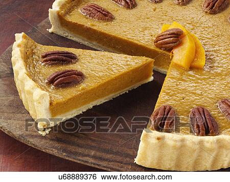 Butternut squash pie View Large Photo Image Stock Photograph - Butternut squash pie. Fotosearch