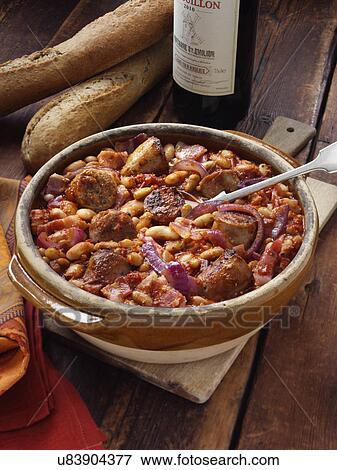 Cassoulet View Large Photo Image Stock Photo - Cassoulet. Fotosearch