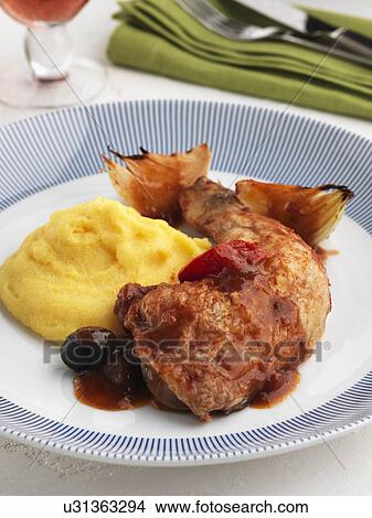 Picture - Chicken cacciatore. Fotosearch