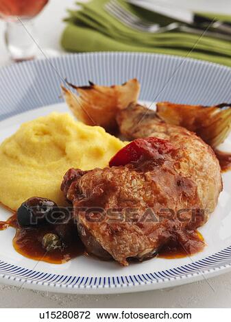 Chicken cacciatore View Large Photo Image Stock Image - Chicken cacciatore. Fotosearch