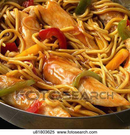 Chicken Fillets Cooked With Red And Green Peppers View Large Photo Image Stock Photography - Chicken Fillets Cooked With Red And Green Peppers. Fotosearch