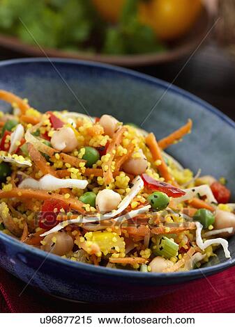 Chickpeas and peas salad View Large Photo Image Stock Photography - Chickpeas and peas salad. Fotosearch