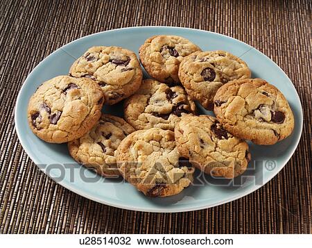 Chocolate chip cookies View Large Photo Image Stock Image - Chocolate chip cookies. Fotosearch