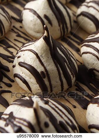 Stock Photo - Chocolate kisses. Fotosearch