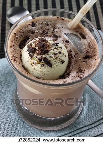 Chocolate smoothie chug a lug View Large Photo Image Picture - Chocolate smoothie chug a lug. Fotosearch